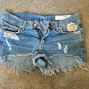 Rag and bone Jean shorts size 24